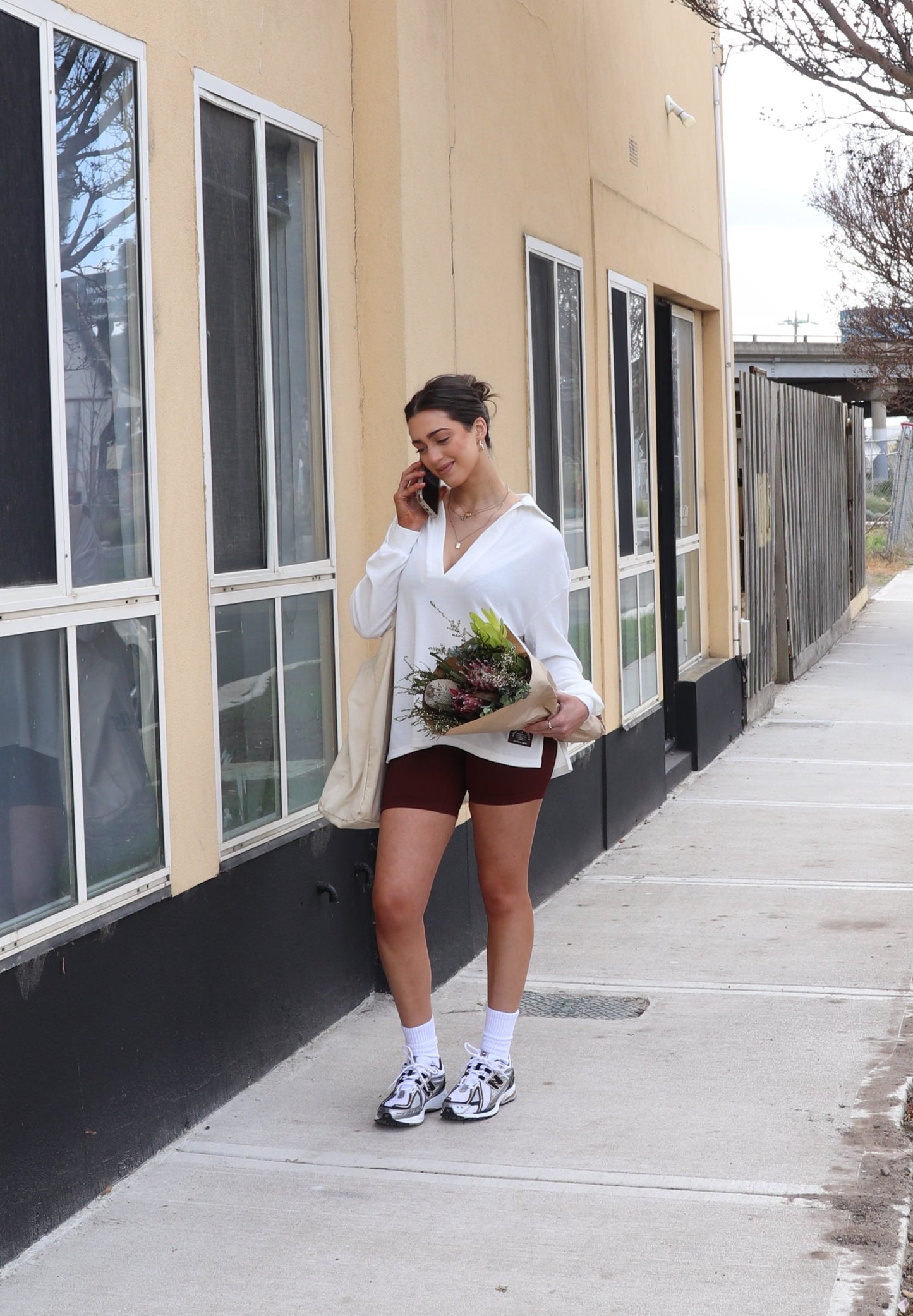 Beverley Pullover - White