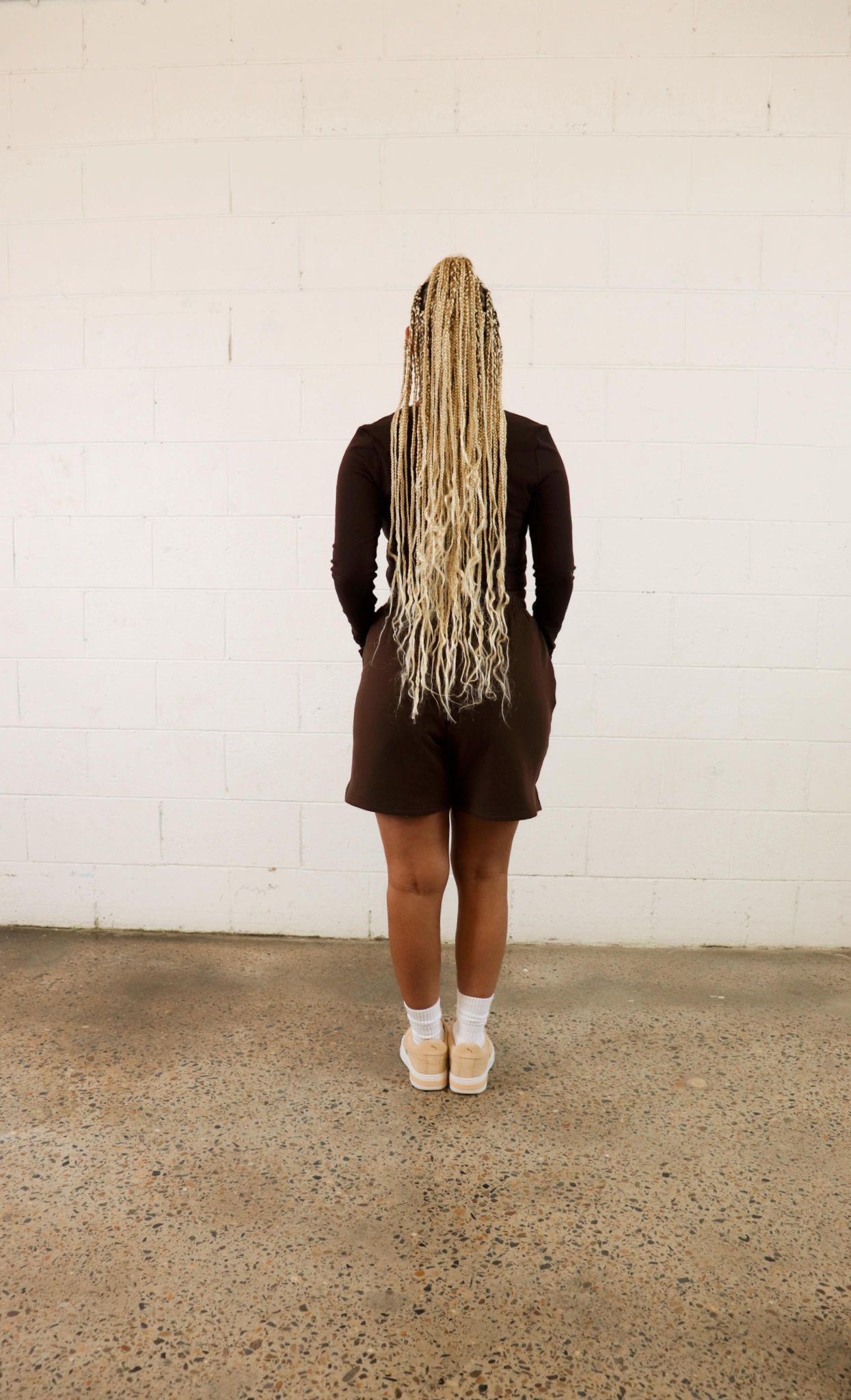 The Malia Set - Chocolate (Sweat short) - Eris Collective