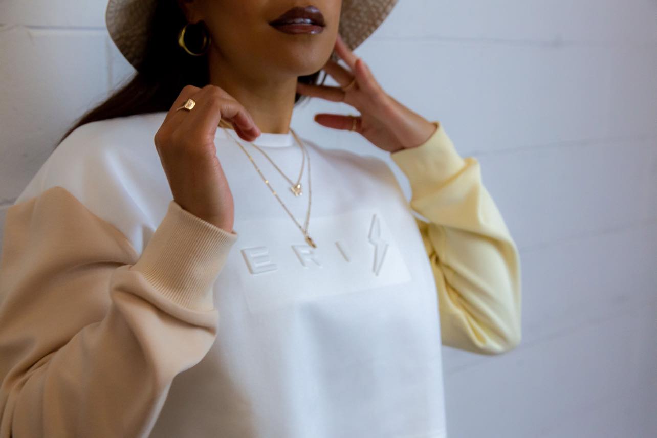 Honey & Ivory Crop Jumper - Eris Collective