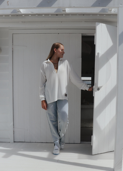 Beverley Pullover - white