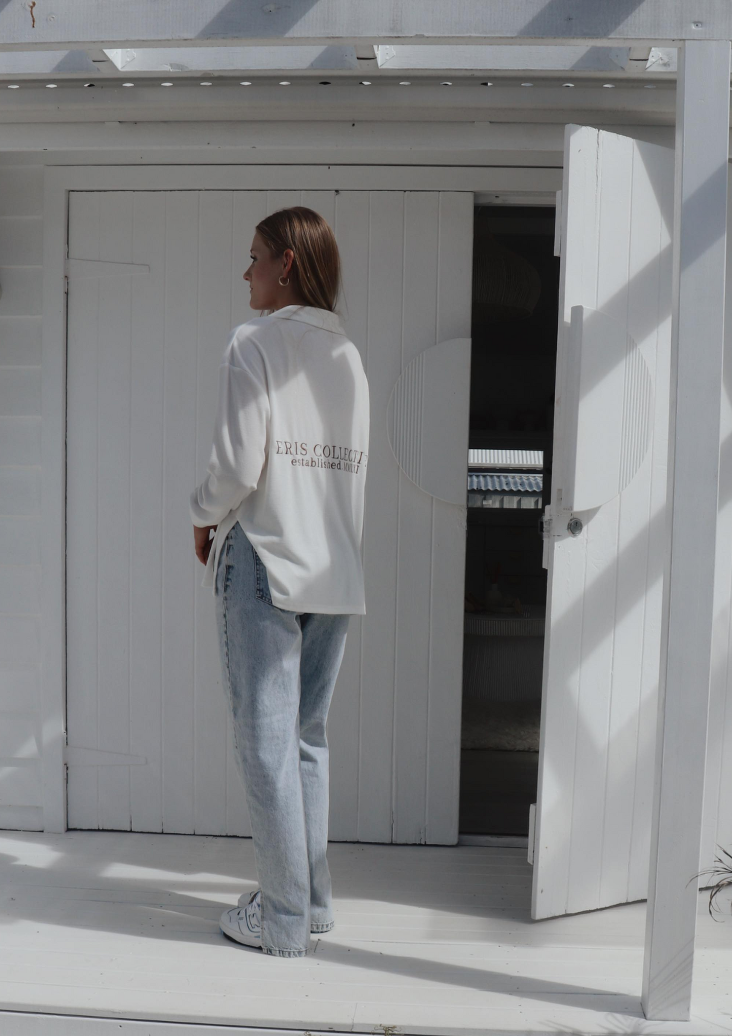 Beverley Pullover - white