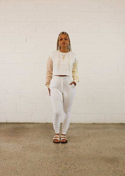 Honey & Ivory Crop Jumper - Eris Collective